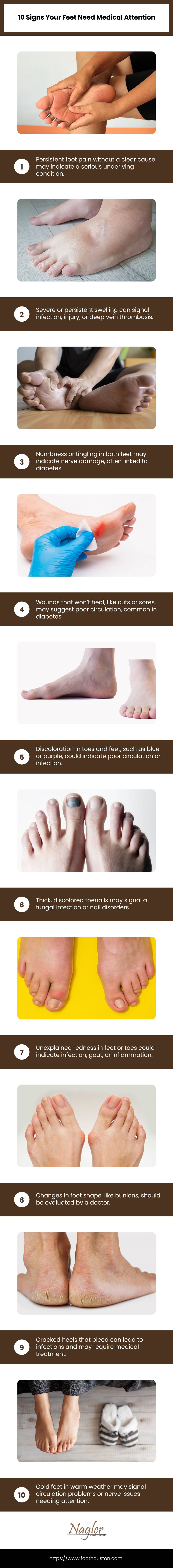 10 Signs Your Feet Need Medical Attention